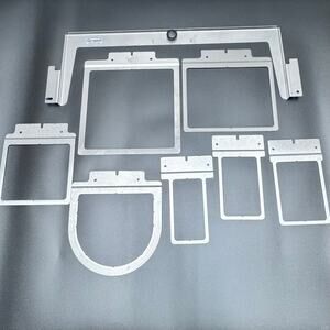Fast Frames 7n1 Embroidery Hoops-Brother PR1000 and Baby Lock 10 Needle Machines